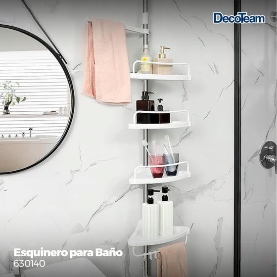 Esquinero para Ducha 4 Niveles